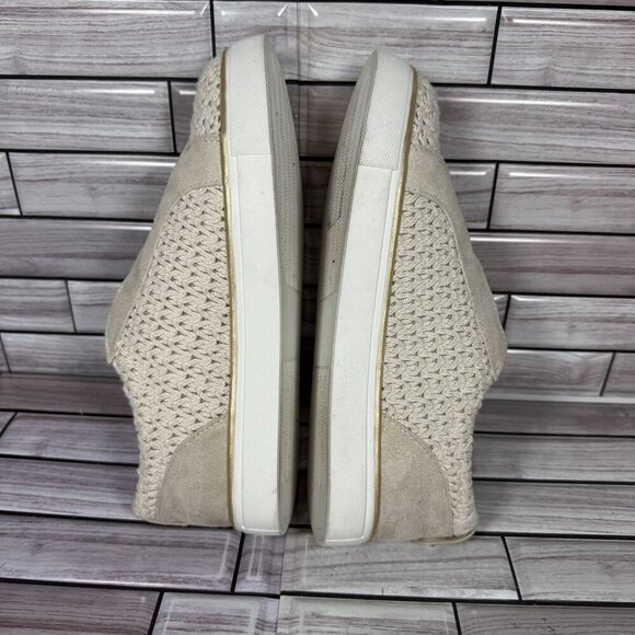 Kenneth Cole Reaction Women's Ivory Woven Bonnie Sneaker Shoe‎ SIze 6.5 - Picture 7 of 9